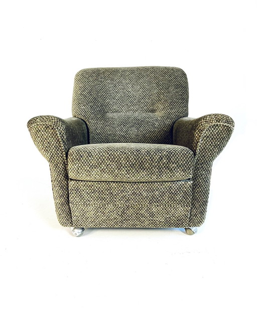 Vintage Velours Fauteuil ‘70