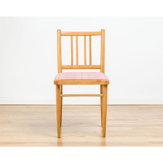 Image 1 of Set van 4 vintage eetkamerstoelen uit Ton 1970