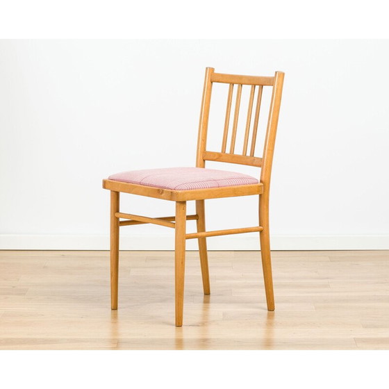 Image 1 of Set van 4 vintage eetkamerstoelen uit Ton 1970