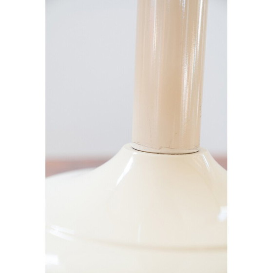 Image 1 of Vintage Space Age paddenstoel lamp in aluminium en glas van Steinhauer, 1970