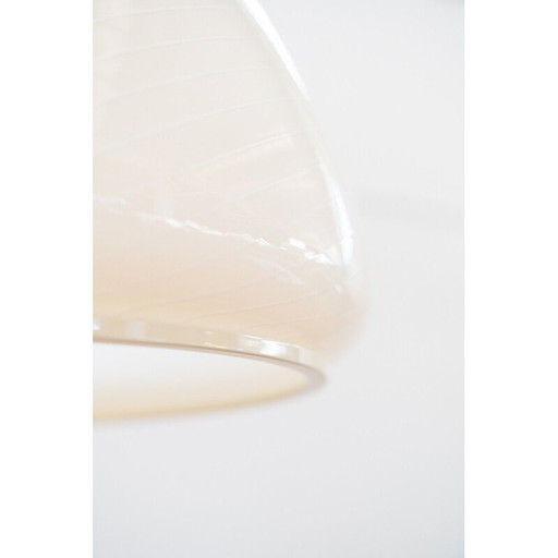 Vintage Space Age paddenstoel lamp in aluminium en glas van Steinhauer, 1970