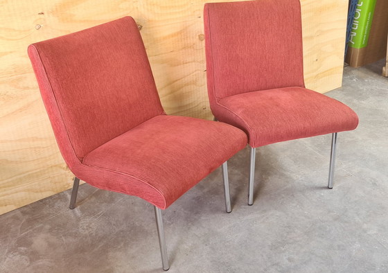 Image 1 of 2x Walter Knoll Vostra 607 lounge stoelen