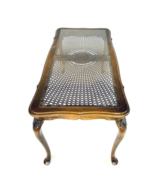 Image 1 of Vintage Chippendale Salontafel ‘60