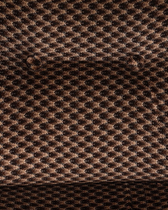 Image 1 of Woonkamer Sofa En Paar Vintage 70S Fauteuils In Italiaans Design Stof