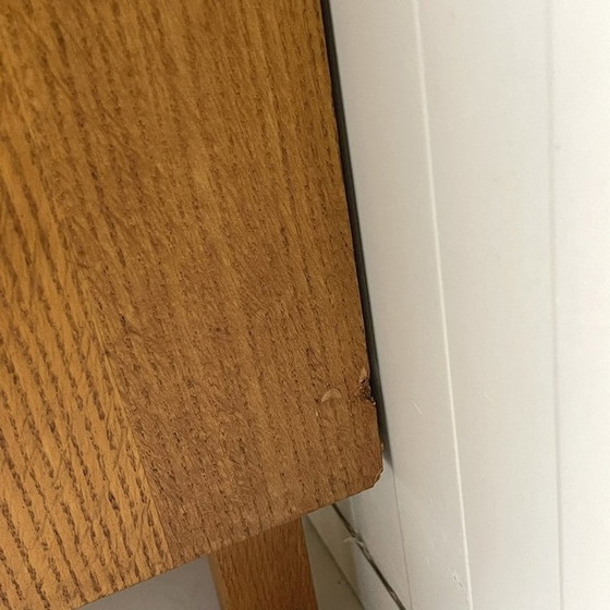 Image 1 of Midcentury Vintage Ladekastje Sixties Zwarte Knop 