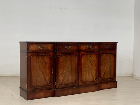 Image 1 of Engelse mahonie dressoir kast dressoir vintage