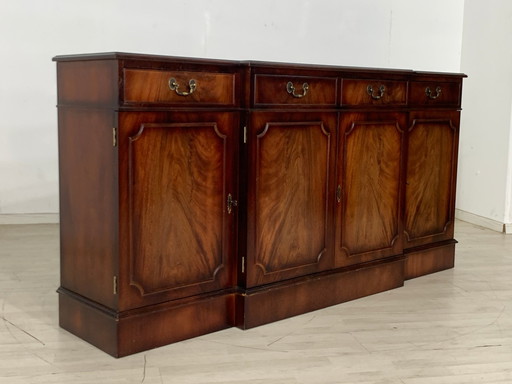 Engelse mahonie dressoir kast dressoir vintage