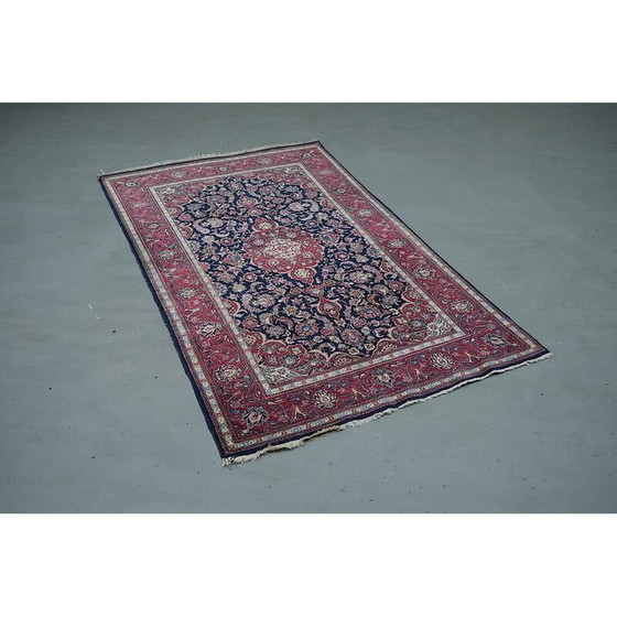 Image 1 of Vintage handgeknoopt wollen vloerkleed, jaren 1930