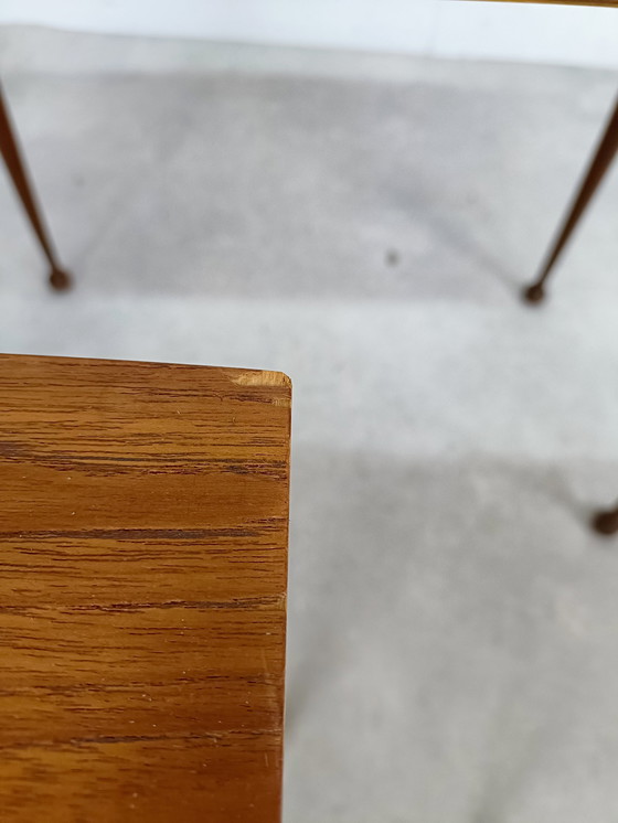 Image 1 of Vintage Nesting Tables Mimiset Teak #Rotundumvintage