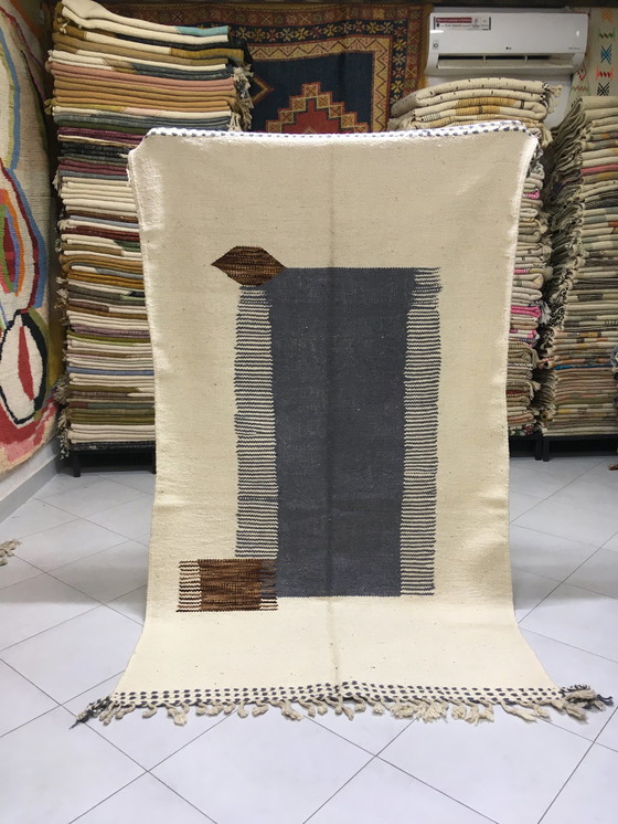 Image 1 of Kelim Boujaad Berber vloerkleed 2m42 x 1m42