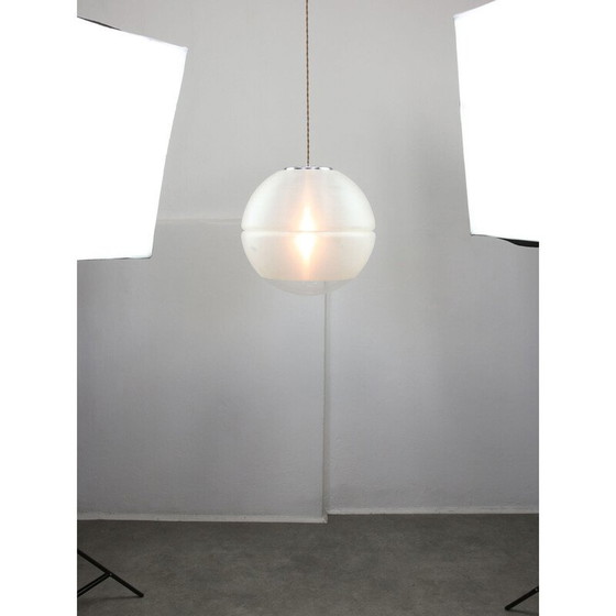 Image 1 of Space Age vintage transparante Sfera hanglamp van Guzzini, 1970