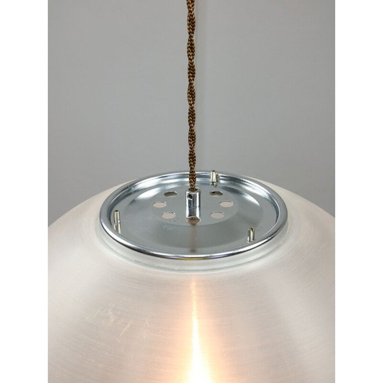 Image 1 of Space Age vintage transparante Sfera hanglamp van Guzzini, 1970