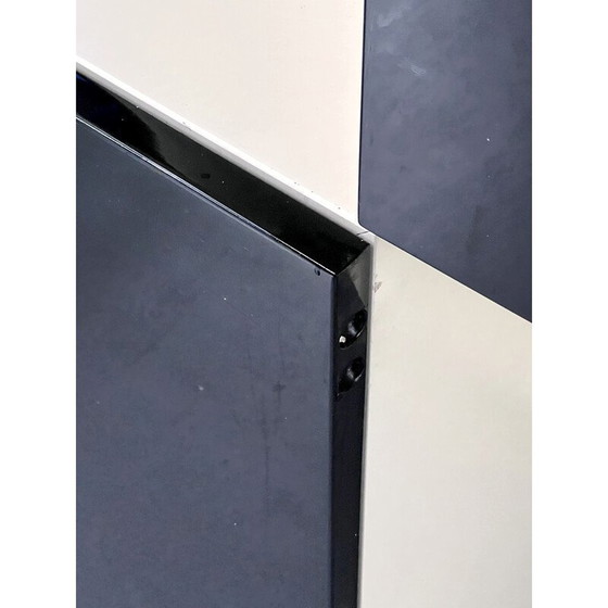 Image 1 of Vintage houten boekenkast van Roberto Monsani voor Acerbis, Italië 1970