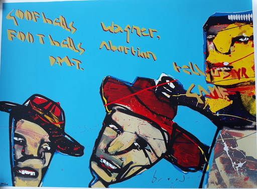 Herman Brood  ---Goofballs --Handgesigneerd