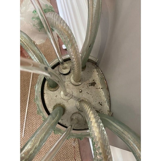Image 1 of Vintage wandlamp van murano glas, jaren 1960