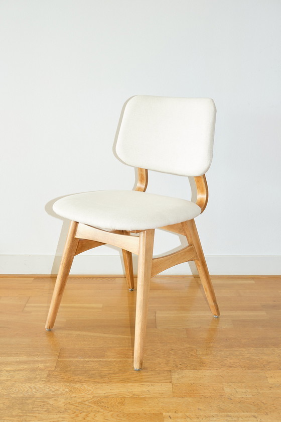 Image 1 of 4x Mid Century Deense stoelen