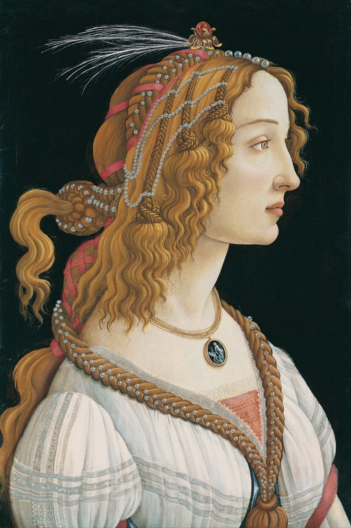 Sandro Botticelli ---Portrait Of A Lady    Xxl