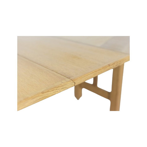 Image 1 of Vintage ovale tafel in naturel eiken van Guillerme et Chambron, Frankrijk 1970