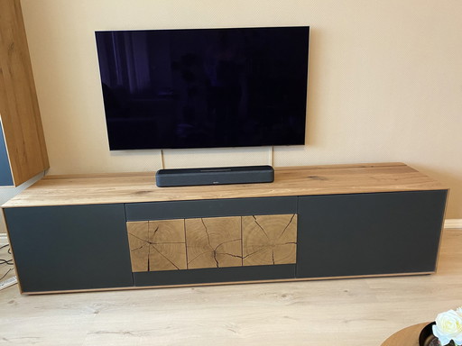 Eikenhouten Tv-Meubel / Dressoir van Cuore