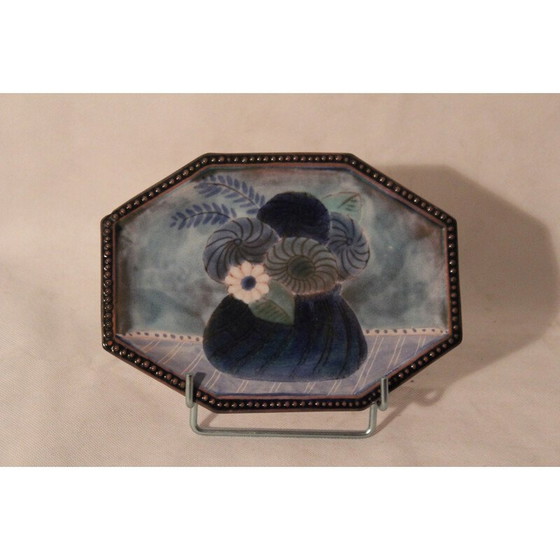 Image 1 of Vintage keramische zakorganizer van Robert en Jean Cloutier, 1970