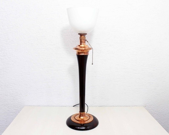 Image 1 of Art Deco Mazda Lamp uit de jaren 1930