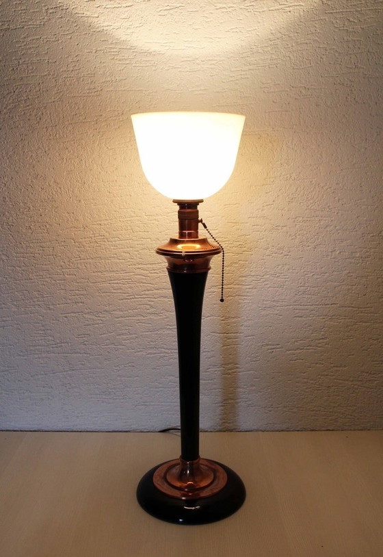 Image 1 of Art Deco Mazda Lamp uit de jaren 1930