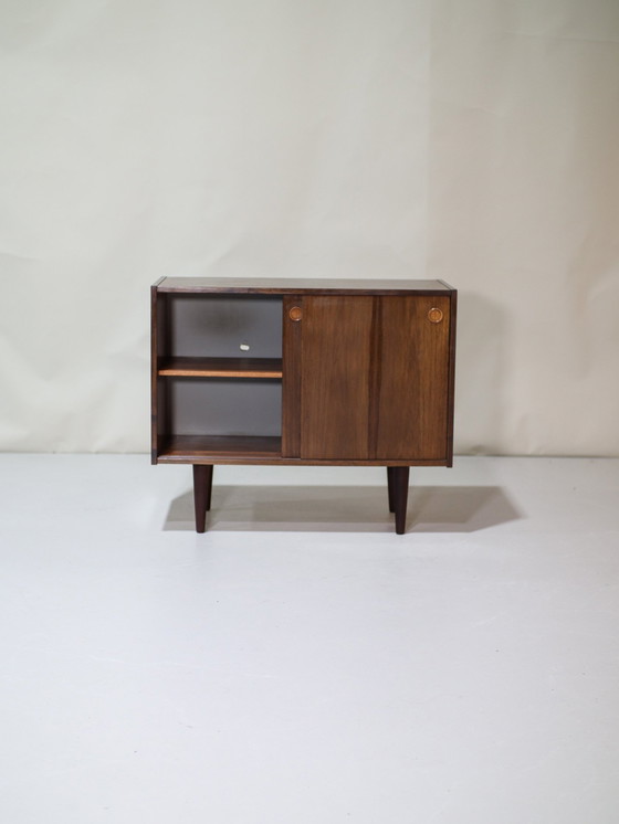 Image 1 of Kast Met Schuifdeuren Palissander Vintage Deens