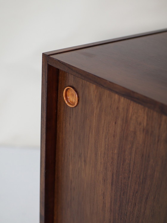 Image 1 of Kast Met Schuifdeuren Palissander Vintage Deens