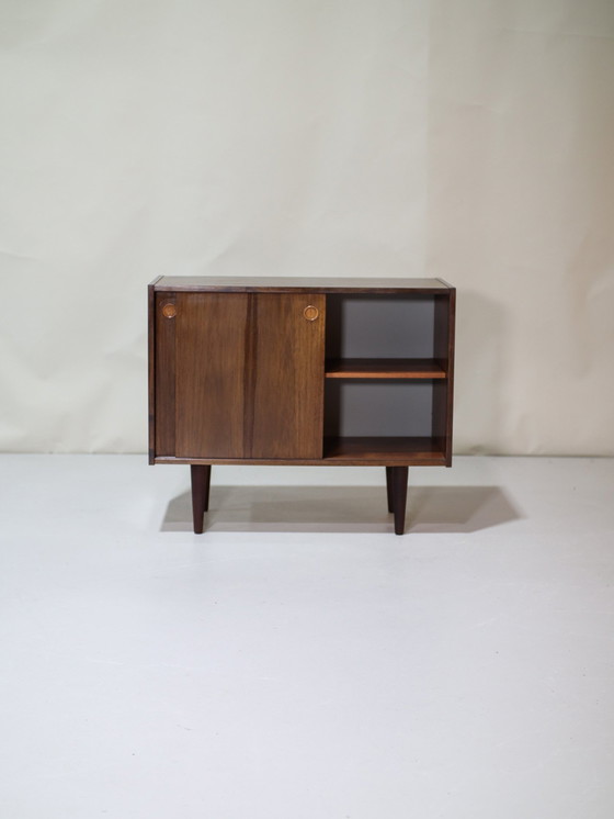 Image 1 of Kast Met Schuifdeuren Palissander Vintage Deens