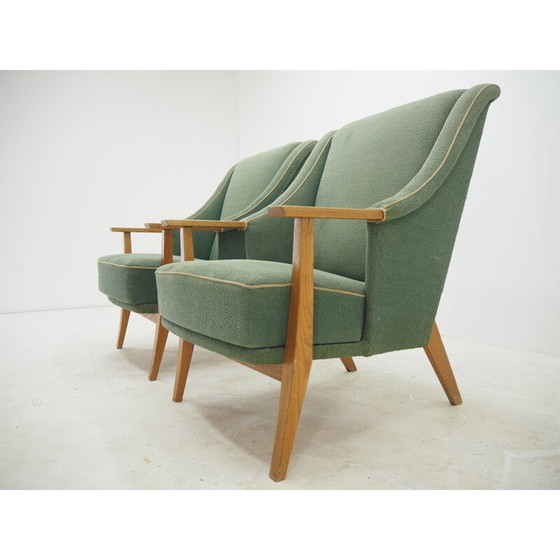 Image 1 of Paar Mid Century fauteuils, jaren 1960
