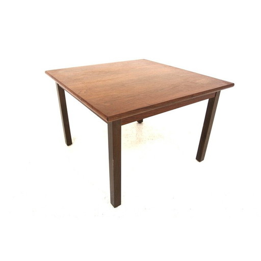 Vintage salontafel van teak en beuken, Zweden 1960