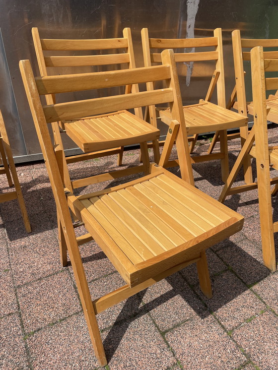 Image 1 of 6x C.T.C folding chairs