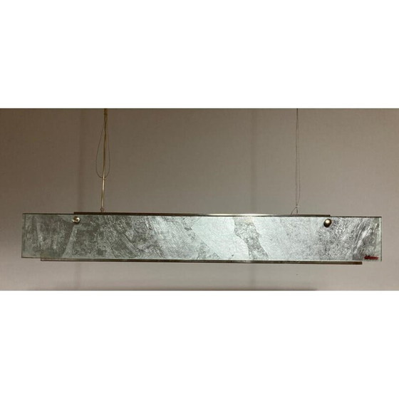 Image 1 of Vintage in hoogte verstelbare hanglamp van La Luce, jaren 1990