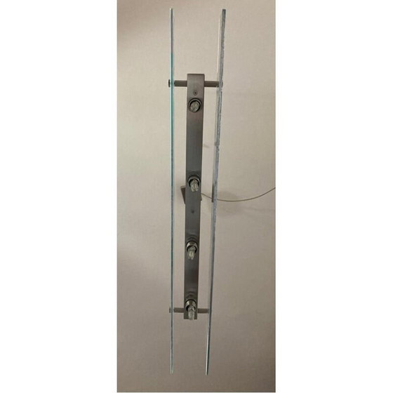 Image 1 of Vintage in hoogte verstelbare hanglamp van La Luce, jaren 1990