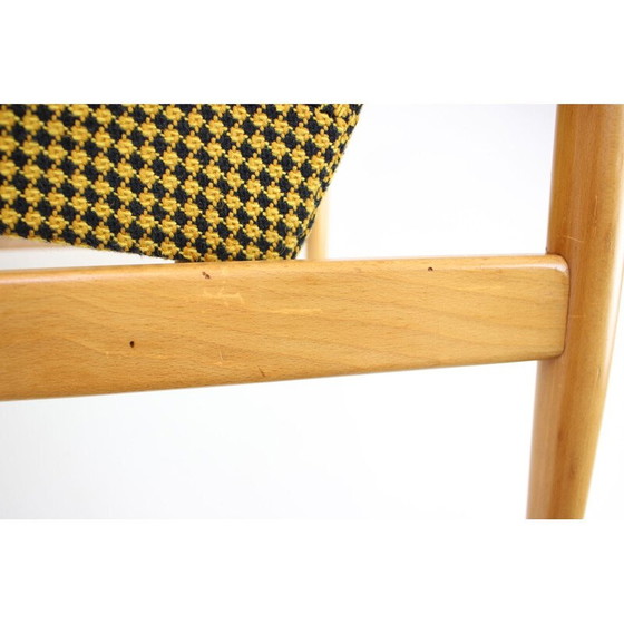 Image 1 of Paar vintage groene fauteuils, Tsjecho-Slowakije 1960