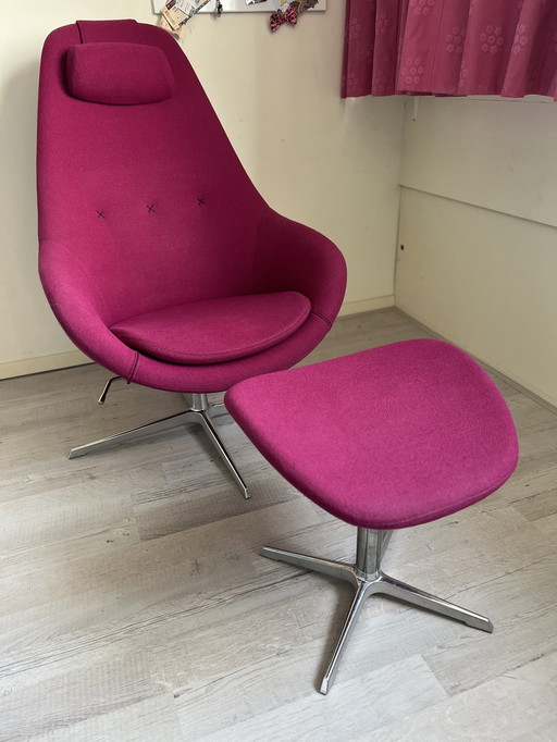 Variér Kokon Fauteuil met voetenbank