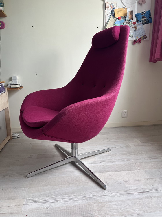 Image 1 of Variér Kokon Fauteuil met voetenbank