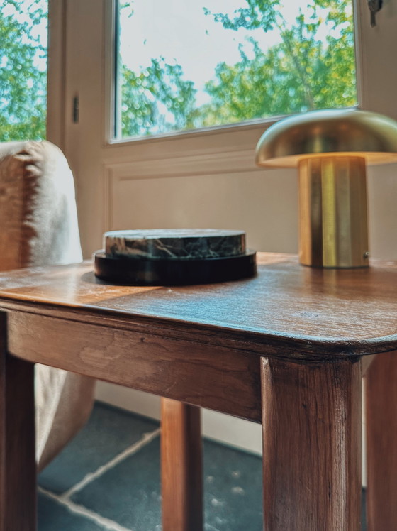 Image 1 of Bijzettafel Hout | Brutalistisch