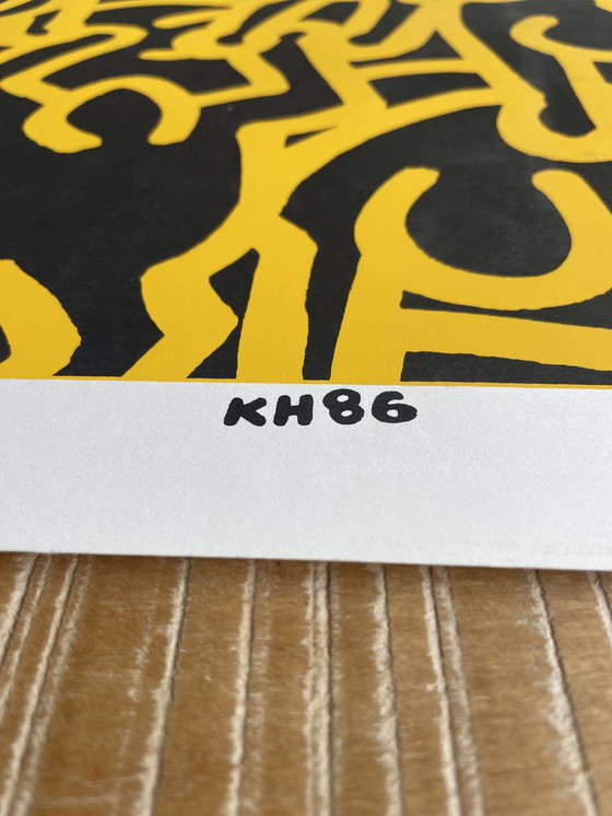 Image 1 of Keith Haring, speciale editie "Keith Haring Playboy KH86" 1990