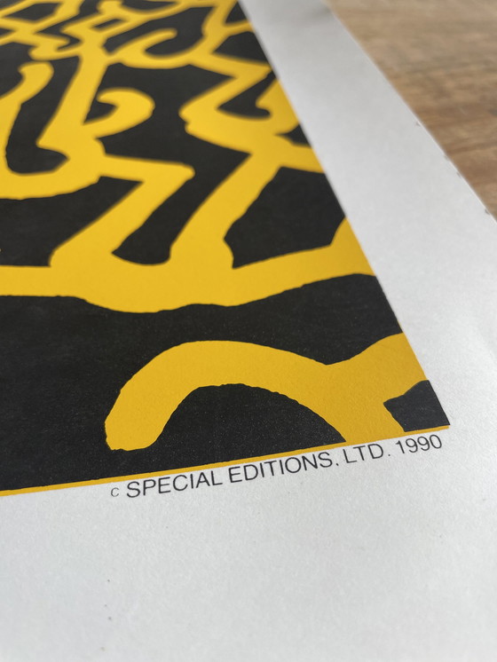 Image 1 of Keith Haring, speciale editie "Keith Haring Playboy KH86" 1990