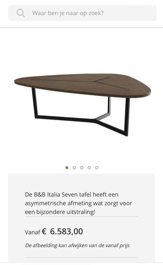 Image 1 of B&B Italia Seven Table in Grey oak LP € 6538,-