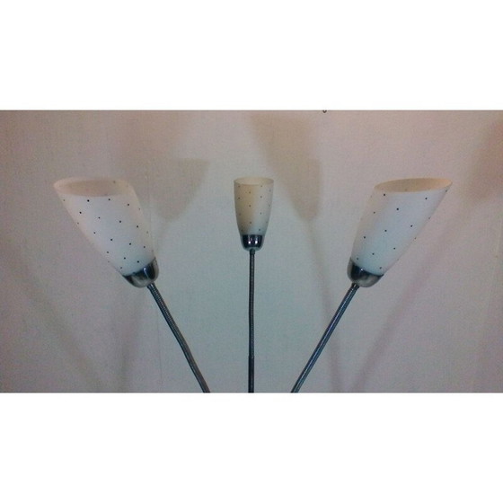 Image 1 of Vintage chromen vloerlamp "type 101" van Lidokov