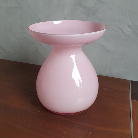 Image 1 of Vintage Ikea Barbro Vaas Roze