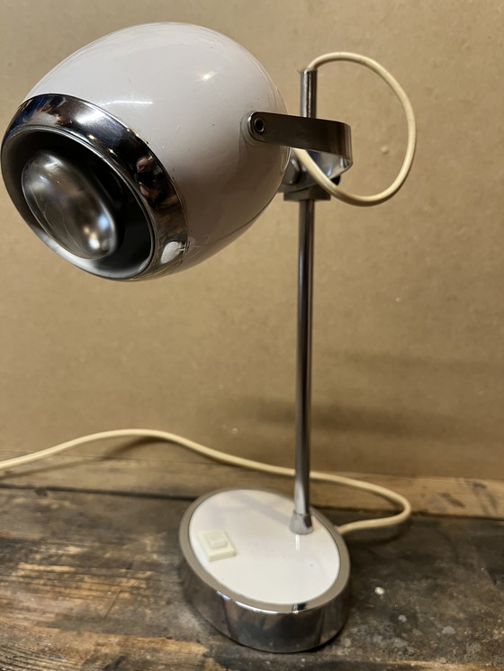 Image 1 of Vintage Eyeball bureau lamp