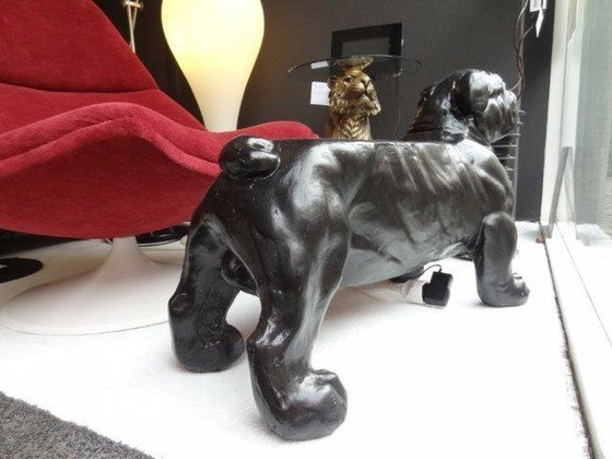 Image 1 of Moderne Sidetable, Footstool 'Bulldog'