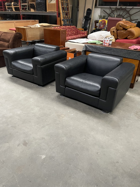 Image 1 of 1960S Italianen Design Fauteuils Door Osvaldo Borsani Voor Tecno