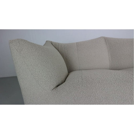 Image 1 of Vintage "Le Bambole" sofa in boucle bekleding van Mario Bellini voor B en B Italia, 1970