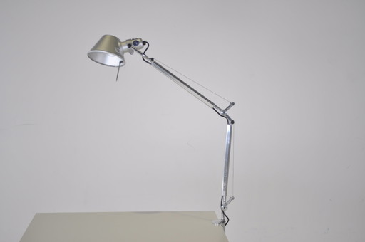 2x Artemide Tolomeo tafellamp met klem