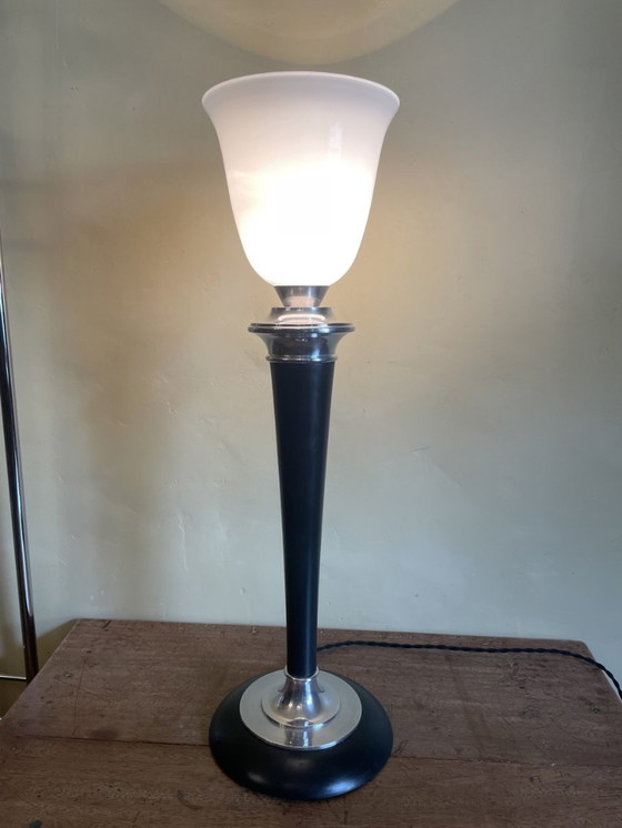 Image 1 of Uplight Tafellamp Schemerlamp Artdeco 1930 Frans