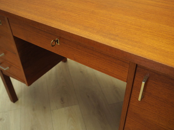 Image 1 of Teakhouten bureau, Deens ontwerp, 1970S, Productie: Denemarken